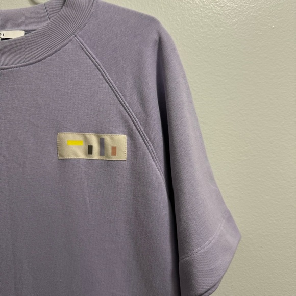 Tibi Light Purple Oversized Sweater Shirt Dress Size XXS - Picture 7 of 15